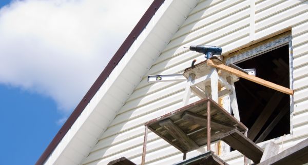 Horizontal Siding Installation in Xenia